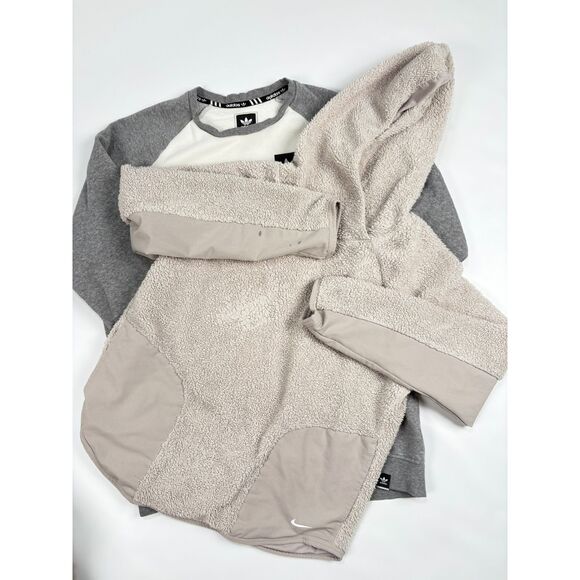 Nike & Adidas Sweatshirt Lot | Size Small & Medium | Athletic Wear Bundle - Picture 1 of 7